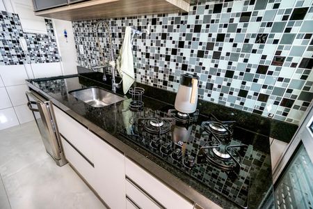 Apartamento à venda com 88m², 2 quartos e 2 vagasPia e cooktop