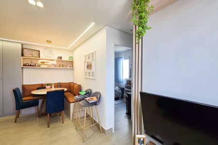 Sala de apartamento à venda com 2 quartos, 53m² em Paulicéia, São Bernardo do Campo