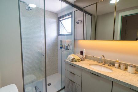 Apartamento à venda com 115m², 3 quartos e 2 vagasBanheiro da Suíte 1