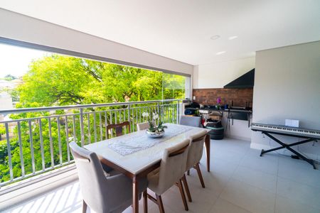 Sacada da Sala de apartamento à venda com 3 quartos, 115m² em Jardim Prudência, São Paulo