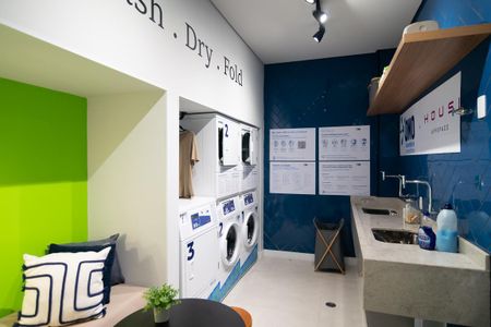 Studio para alugar com 24m², 0 quarto e sem vaga Studio para alugar com 24m², 0 quarto e sem vagaLavanderia