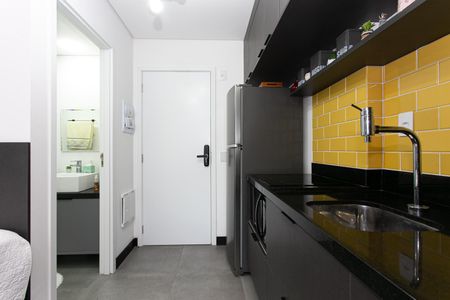 Studio à venda com 32m², 1 quarto e sem vagaCozinha