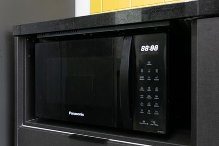 Studio à venda com 32m², 1 quarto e sem vagaCozinha - Microondas