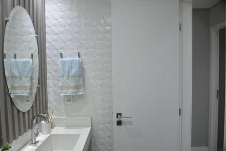 Apartamento à venda com 75m², 2 quartos e 2 vagasBanheiro Social
