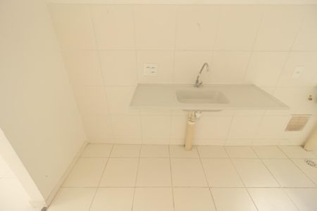 Apartamento para alugar com 45m², 2 quartos e 1 vagaDetalhe da Cozinha