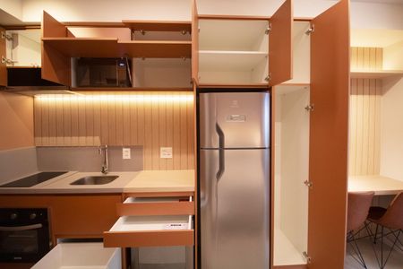 Studio para alugar com 27m², 1 quarto e sem vagaCozinha