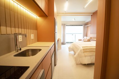 Studio para alugar com 27m², 1 quarto e sem vagaCozinha