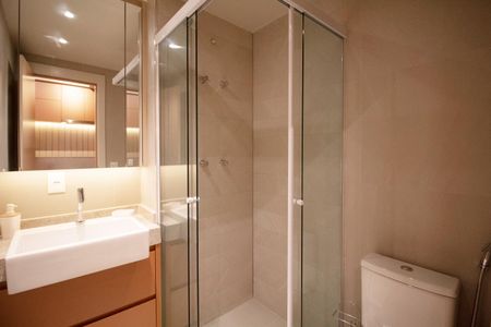 Studio para alugar com 27m², 1 quarto e sem vagaBanheiro