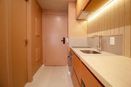 Studio para alugar com 27m², 1 quarto e sem vagaCozinha