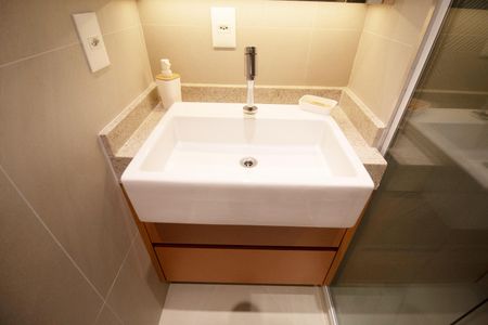 Studio para alugar com 27m², 1 quarto e sem vagaBanheiro