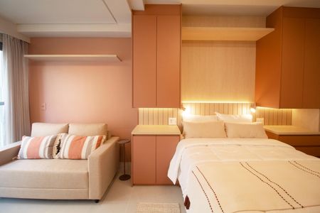 Studio para alugar com 27m², 1 quarto e sem vagaStudio