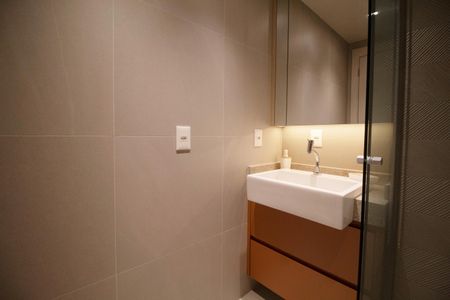 Studio para alugar com 27m², 1 quarto e sem vagaBanheiro