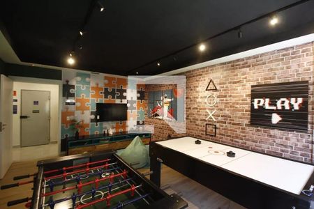 Apartamento à venda com 27m², 1 quarto e sem vaga Apartamento à venda com 27m², 1 quarto e sem vagaÁrea comum - Salão de jogos