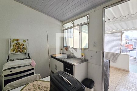 Cozinha de casa para alugar com 1 quarto, 45m² em Santa Terezinha, São Bernardo do Campo