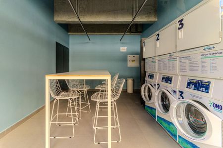 Apartamento para alugar com 27m², 1 quarto e sem vagaLavanderia