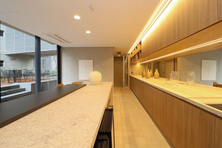 Studio para alugar com 24m², 1 quarto e sem vagaÁrea gourmet