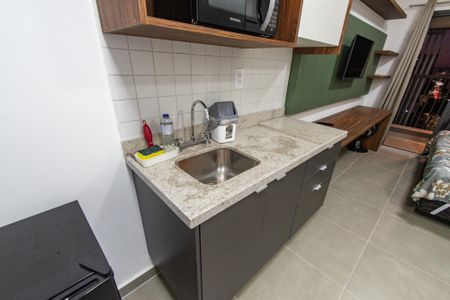 Studio à venda com 19m², 1 quarto e sem vaga Studio à venda com 19m², 1 quarto e sem vagaCozinha