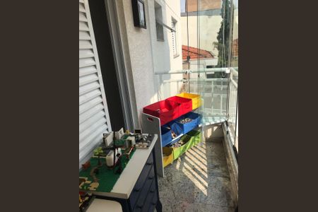 Apartamento à venda com 89m², 3 quartos e 2 vagasVaranda quarto