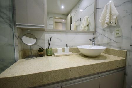 Apartamento para alugar com 84m², 3 quartos e 1 vaga Apartamento para alugar com 84m², 3 quartos e 1 vagaBanheiro da Suíte 2