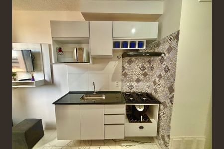 Studio para alugar com 24m², 1 quarto e sem vagaCozinha