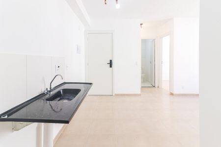 Apartamento para alugar com 37m², 2 quartos e sem vaga Apartamento para alugar com 37m², 2 quartos e sem vagaCozinha e Área de Serviço