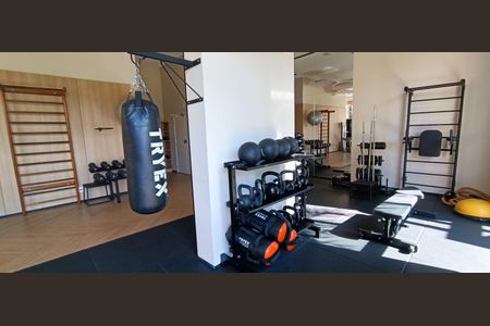 Apartamento à venda com 200m², 4 quartos e 3 vagas Apartamento à venda com 200m², 4 quartos e 3 vagasÁrea comum - Academia