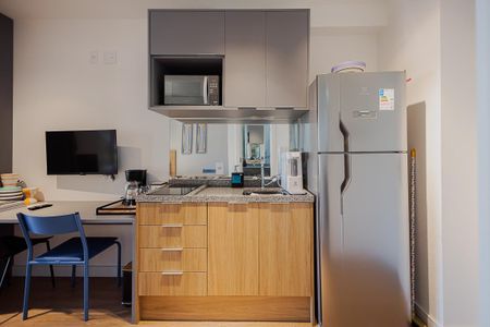 Studio à venda com 25m², 1 quarto e sem vagaCozinha