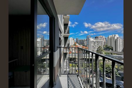 Apartamento para alugar com 27m², 1 quarto e sem vagaSacada
