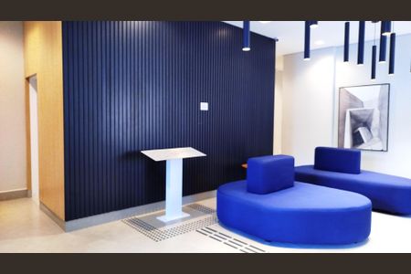 Studio à venda com 28m², 1 quarto e sem vagaHall social