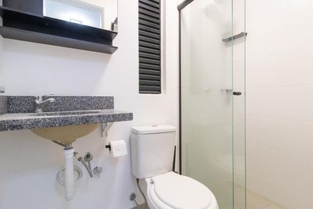Apartamento à venda com 36m², 1 quarto e 1 vaga Apartamento à venda com 36m², 1 quarto e 1 vagaBanheiro da Suíte