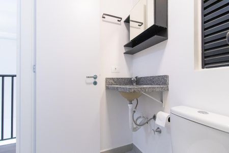 Apartamento à venda com 36m², 1 quarto e 1 vaga Apartamento à venda com 36m², 1 quarto e 1 vagaBanheiro da Suíte