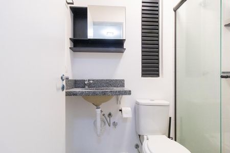 Apartamento à venda com 36m², 1 quarto e 1 vaga Apartamento à venda com 36m², 1 quarto e 1 vagaBanheiro da Suíte