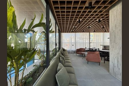 Studio à venda com 40m², 1 quarto e 1 vagaÁrea comum - Salão de festas