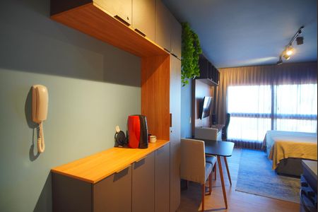 Studio para alugar com 28m², 1 quarto e sem vagaCozinha