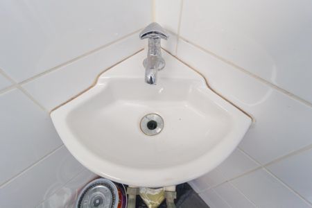 Apartamento à venda com 134m², 3 quartos e 2 vagasDetalhe Banheiro - Área de Serviço