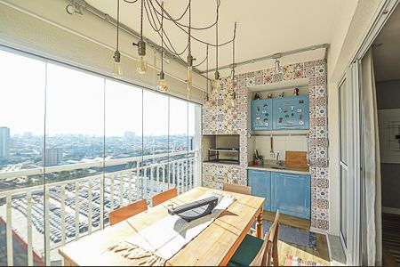 Apartamento à venda com 123m², 3 quartos e 2 vagasVaranda gourmet