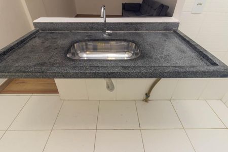 Studio à venda com 33m², 1 quarto e sem vagaCozinha