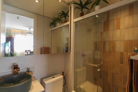 Apartamento para alugar com 38m², 2 quartos e sem vaga Apartamento para alugar com 38m², 2 quartos e sem vagaBanheiro