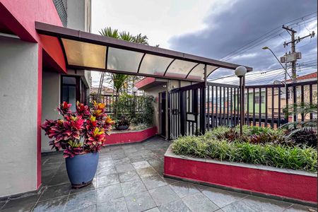 Apartamento à venda com 78m², 3 quartos e 2 vagasFachada e portaria