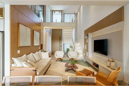 Casa de condomínio à venda com 242m², 3 quartos e 4 vagasSala de Estar