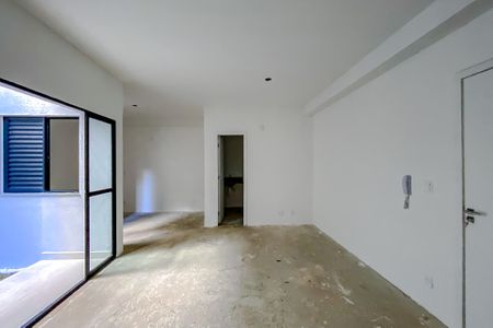 Studio à venda com 54m², 1 quarto e sem vagaSala