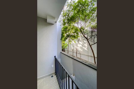 Studio à venda com 44m², 1 quarto e sem vagaVaranda