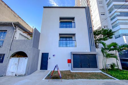 Studio à venda com 44m², 1 quarto e sem vagaFachada + Placa 