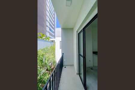 Studio à venda com 45m², 1 quarto e sem vagaVaranda