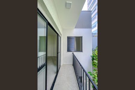 Studio à venda com 45m², 1 quarto e sem vagaVaranda