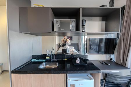 Studio à venda com 25m², 1 quarto e 1 vagaCozinha