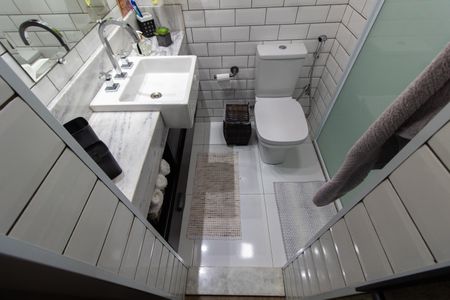 Apartamento à venda com 137m², 4 quartos e 3 vagasBanheiro da Suíte 1