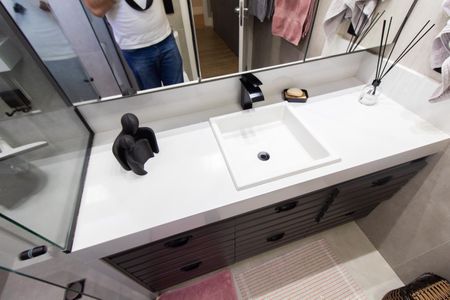 Apartamento à venda com 137m², 4 quartos e 3 vagasBanheiro da Suíte 3