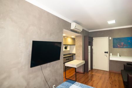 Studio para alugar com 33m², 0 quarto e sem vaga Studio para alugar com 33m², 0 quarto e sem vagaSala