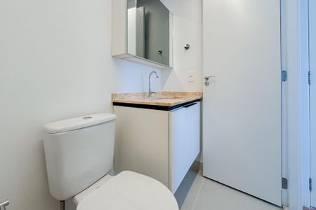 Apartamento à venda com 33m², 1 quarto e sem vagaBanheiro da Suíte